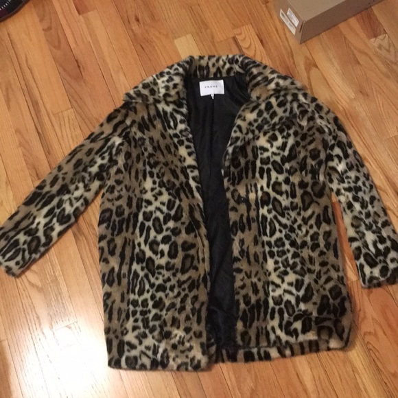 frame leopard coat